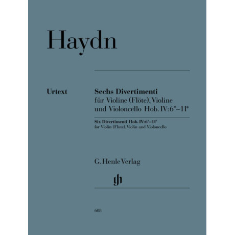 Haydn - Six Divertimenti For Violin