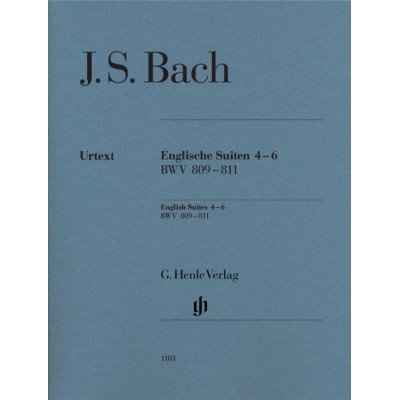 copy of Bach - English Suites 4-6 BWV 809-811