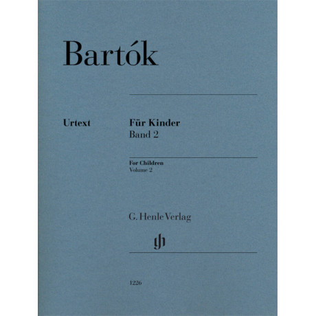 Bartók - For Children - Volume 2