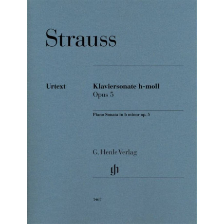 Strauss - Piano Sonata in b minor op. 5