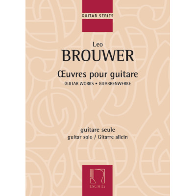 Brouwer - Opere per Chitarra