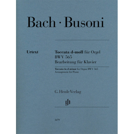 Bach-Busoni - Toccata in d minor for Organ BWV 565 for Piano