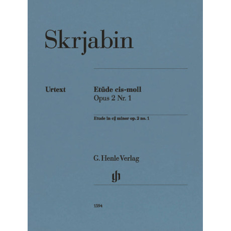 Skrjabin - Etüde cis-moll op. 2 Nr. 1 for Piano