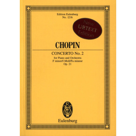 Chopin - Piano Concerto No. 2 F minor op. 21 Pocket Score