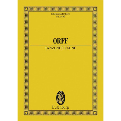 Orff - Tanzende Faune op. 21 Pocket Score