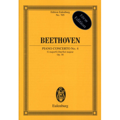 Beethoven - Concerto No.4 In G Op.58 Pocket Score