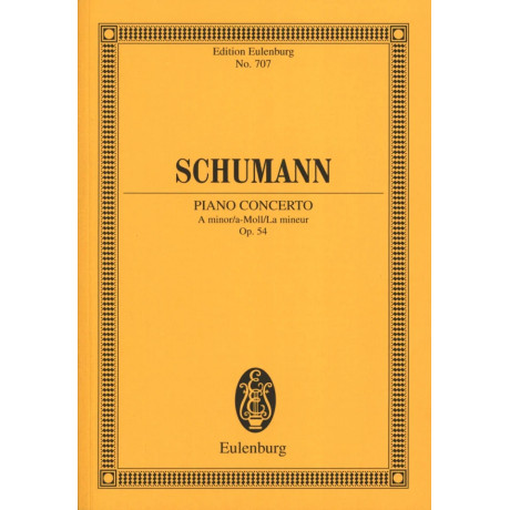 Schumann - Concerto In A Minor Op.54 Pocket Score