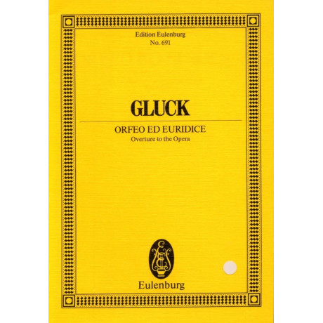 Gluck - Ouverture Orpheus & Eurydice  Pocket Score