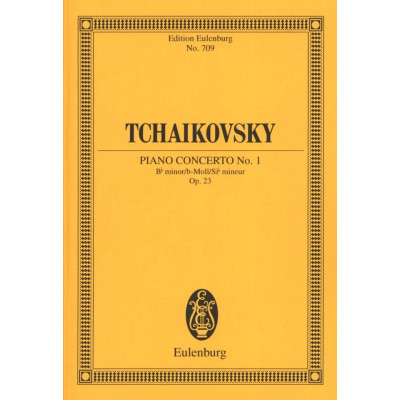 Tchaikovsky - Piano Concerto No 1 Op 23 In B Flat Minor  Pocket Score