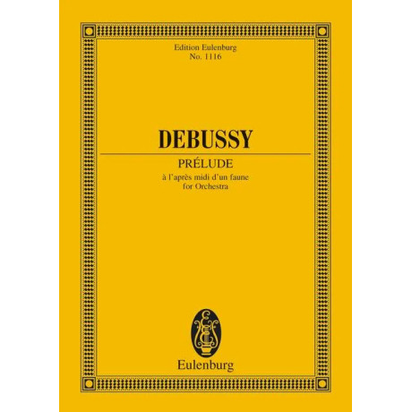 Debussy -  Preludes A L`Apres Midi D'Un Faune  Pocket Score