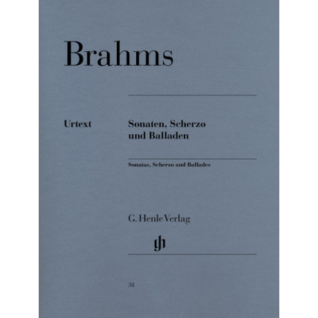 Johannes Brahms - Sonatas, Scherzo and Ballades