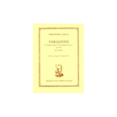Carulli - Variazioni Op.142 per Chitarra