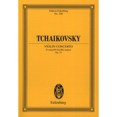 Tchaikovsky - Violin Concerto In D Major Op. 35  Pocket Score
