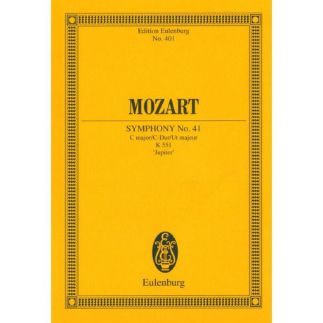 Mozart - Symphony No.41 In C K.551 'Jupiter' Pocket Score