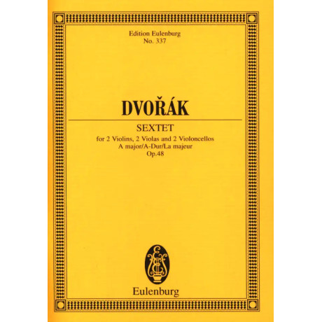 Dvořák - String Sextet In A Major Op. 48 B 80  Pocket Score