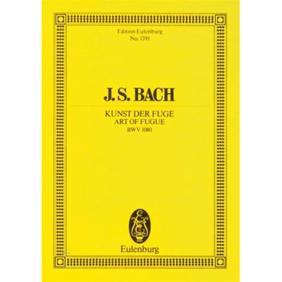 Bach - The Art Of The Fugue BWV 1080  Pocket Score