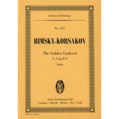 Rimsky-Korsakov -  The Golden Cockerel  Pocket Score