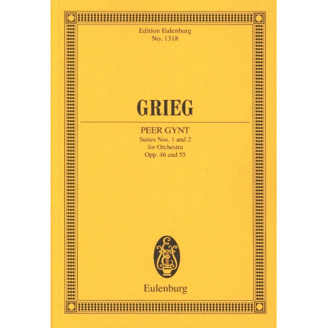 Grieg - Peer Gynt Suites Nos. 1 And 2 Op.46 And Op.55 Pocket Score