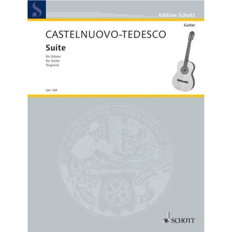 Castelnuovo Tedesco - Suite Op.133 per Chitarra