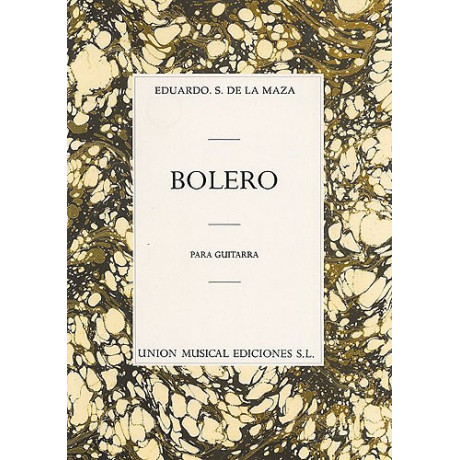 S.De La Maza - Bolero per Chitarra