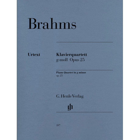 Johannes Brahms - Piano Quartet in G minor Op. 25