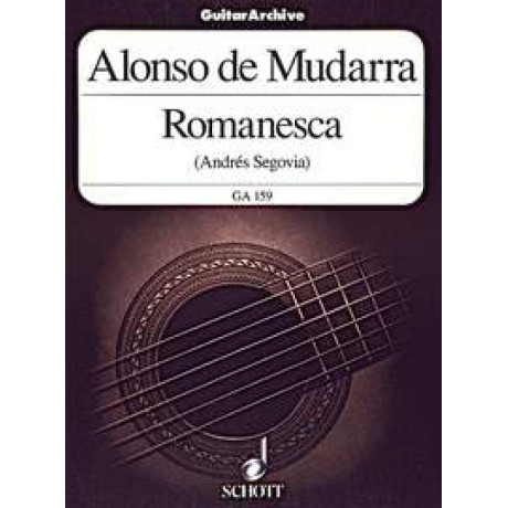 De Mudarra - Romanesca per Chitarra
