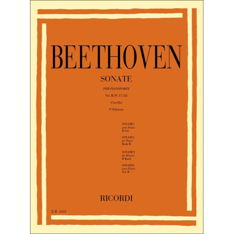 Beethoven - Sonate Vol.2 per Pianoforte