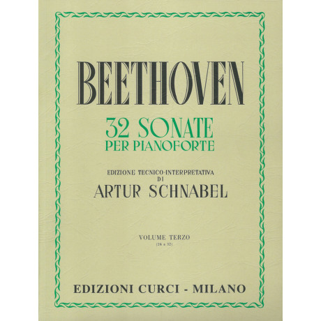 Beethoven - Sonate Vol. 3 per Pianoforte