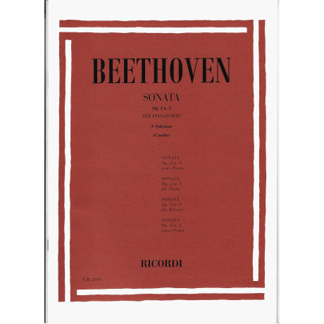copy of Beethoven - Sonata Op.2 n.1 per Pianoforte