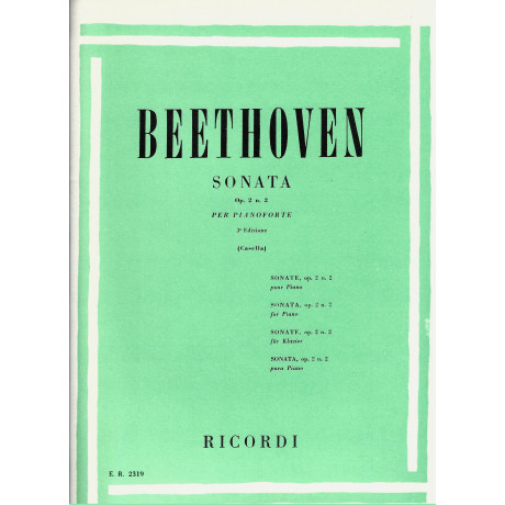 Beethoven - Sonata Op. 2 n.2 per Pianoforte
