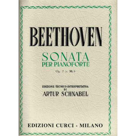 Beethoven - Sonata Op.7 in Mib  per Pianoforte
