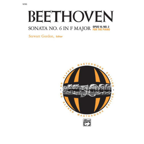 Beethoven - Sonata Op.10 n. 2 in Fa Maggiore per Piano