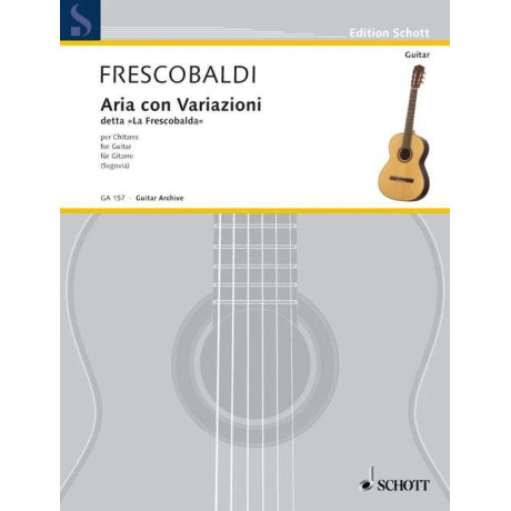 Frescobaldi - Aria con Variazioni per Chitarra
