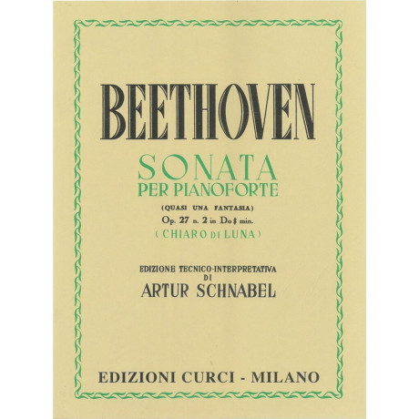 Beethoven - Sonata Op.27 n.2 in Do min  per Pf.