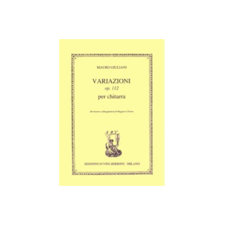Giuliani - Variazioni Op.112 per Chitarra