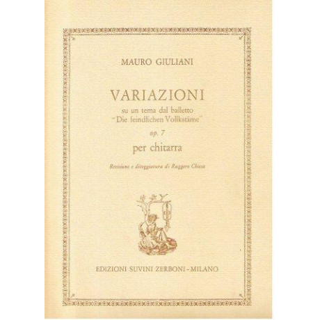 Giuliani - Variazioni Op.7 per Chitarra