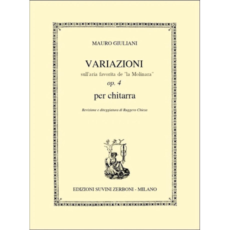Giuliani - Variazioni Op.4 per Chitarra