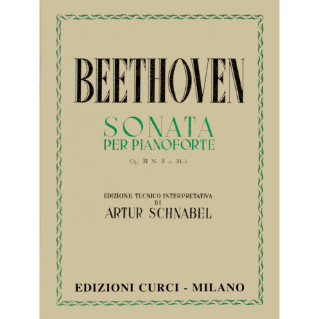 Ludwig van Beethoven - Sonata per pianoforte op. 31 n. 3