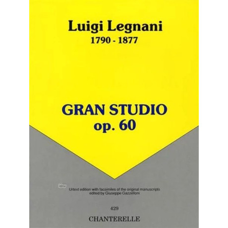 Legnani - Gran Studio Op.60 per Chitarra