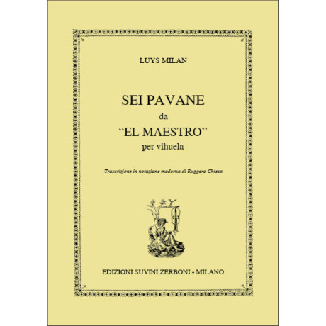 Milan - 6 Pavane da El Maestro per Chitarra