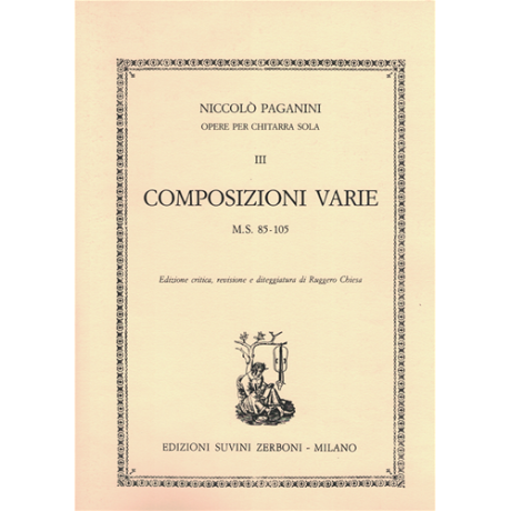 Paganini - Composizioni Varie per Chitarra