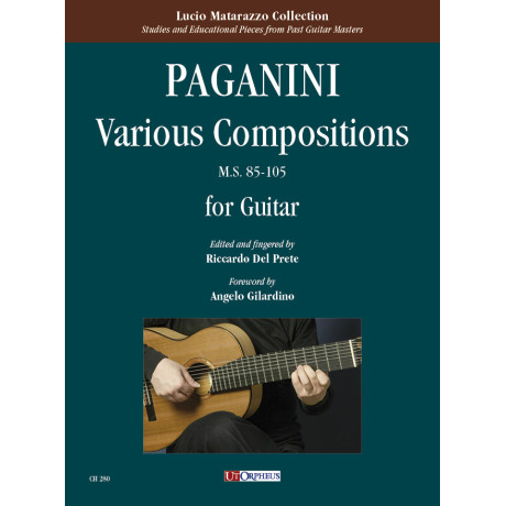 copy of Paganini - Composizioni Varie per Chitarra