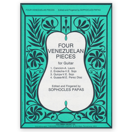 Four Venezuelan Pieces per Chitarra