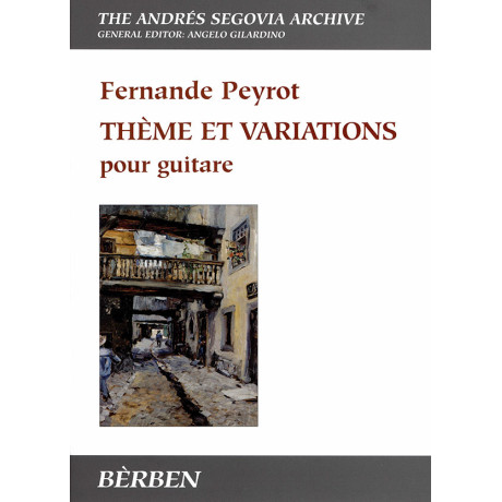 Peyrot - Tema e Variazioni per Chitarra