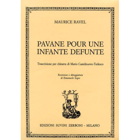 Ravel - Pavane pour une Infante Defunte per Chitarra