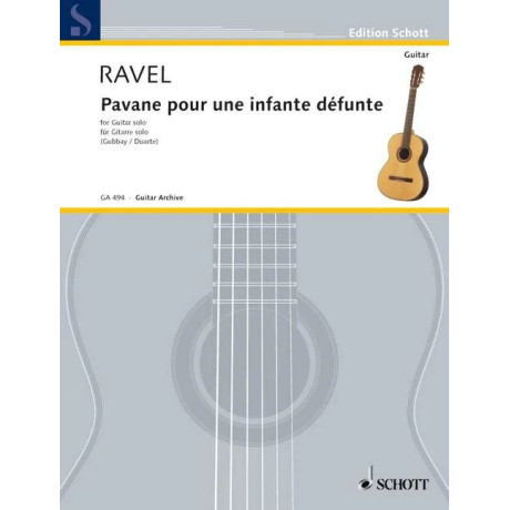 Ravel - Pavane pour une Infante Defunte per Chitarra
