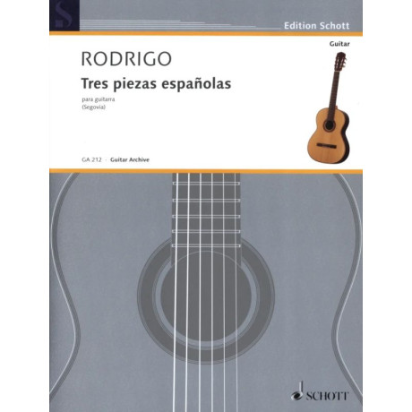 Rodrigo - 3 Pezzi Spagnoli per Chitarra