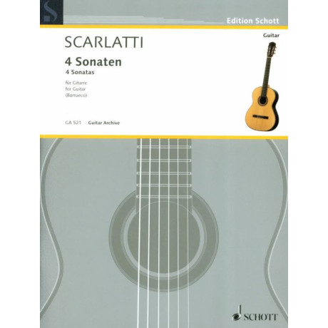 Scarlatti - 4 Sonate per Chitarra