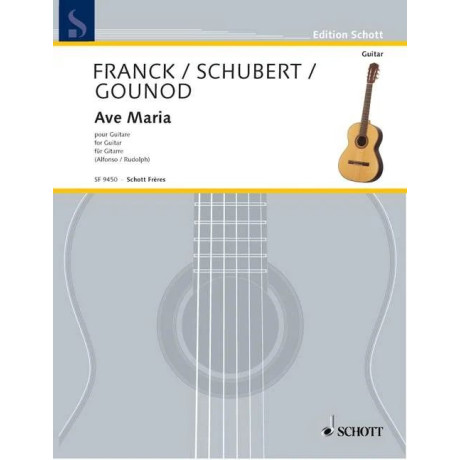 Franck/Schubert/Gounod - Ave Maria per Chitarra