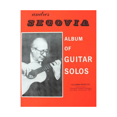 Segovia - Album of Guitar Solos